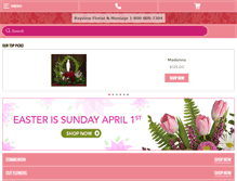 Tablet Screenshot of bayviewflorist.com